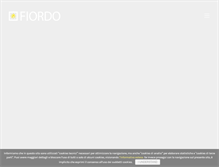 Tablet Screenshot of fiordo.it